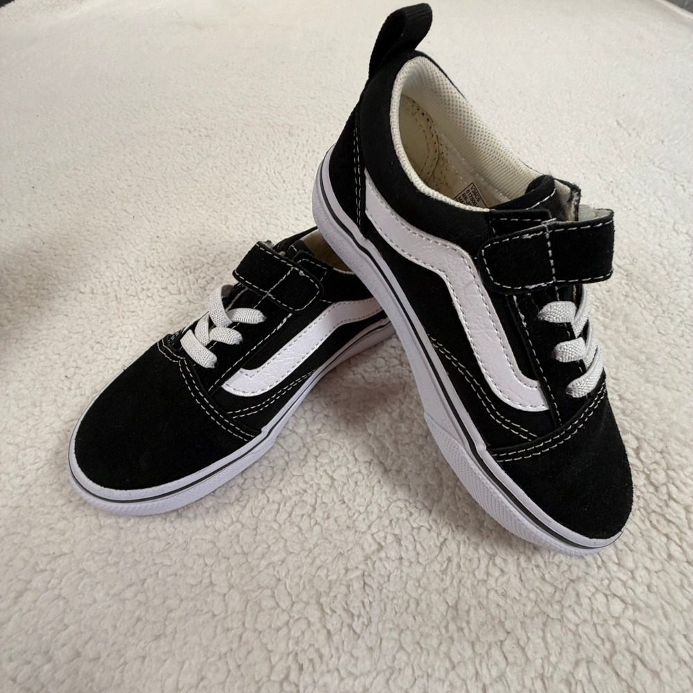 New W/ Box Kids Vans Size 10 Old Skool V Sneaker
